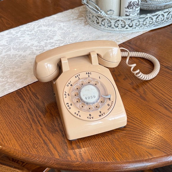 Vintage Beige Rotary Dial Telephone woks! - Picture 16 of 17